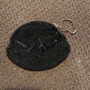 Vintage beaded coin purse